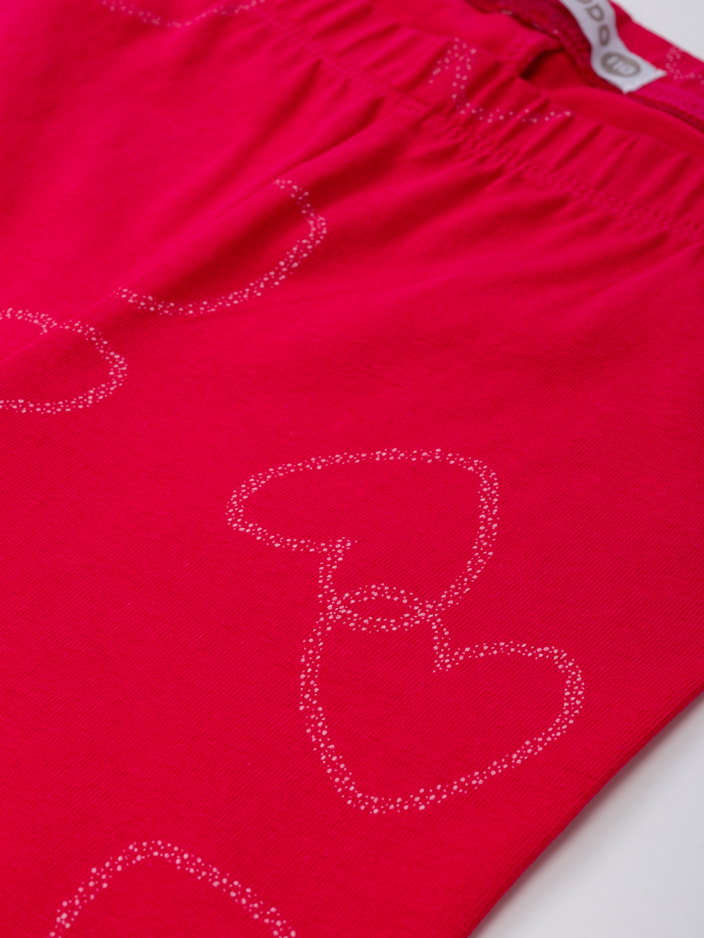 Magenta Hearts | Lány rövid leggings