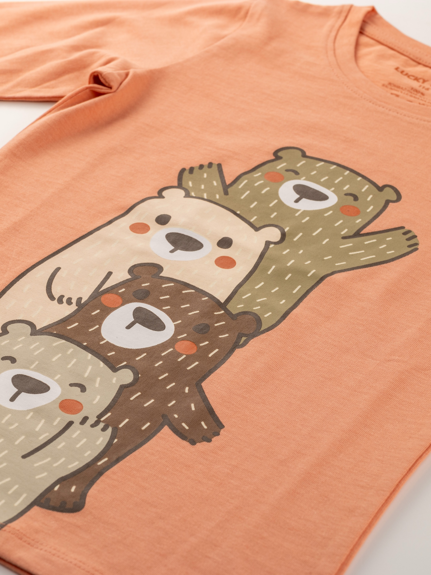 Happy Bears | Hosszú ujjú póló lányoknak