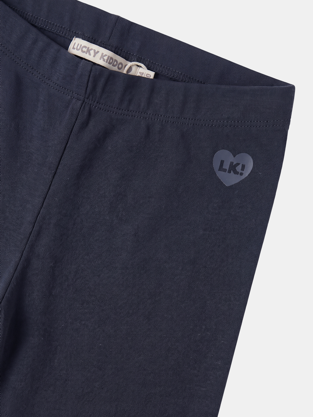 Solid Black | Leggings lányoknak - klasszikus szabás
