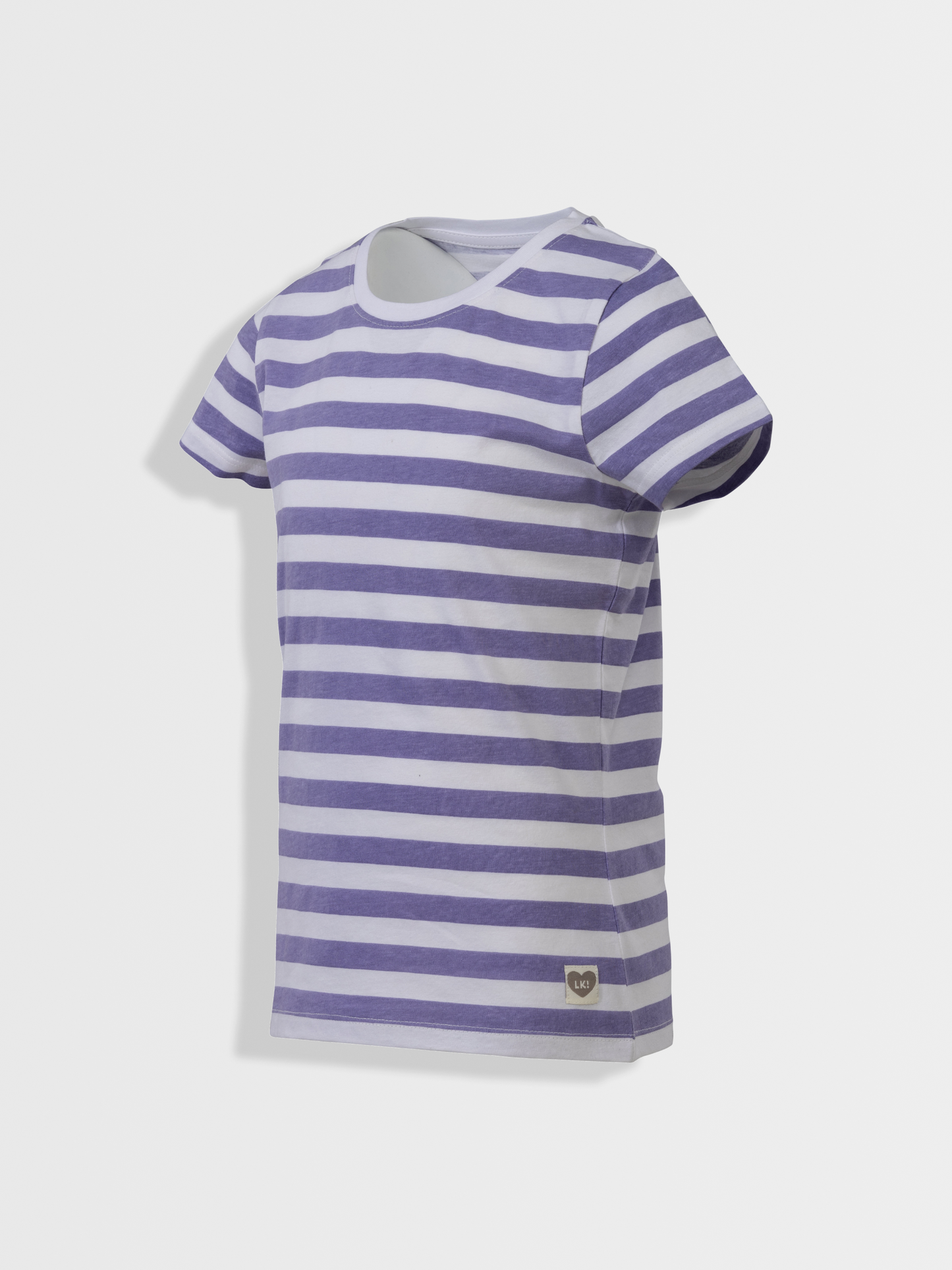 Plum Stripes | Rövid ujjú póló lányoknak