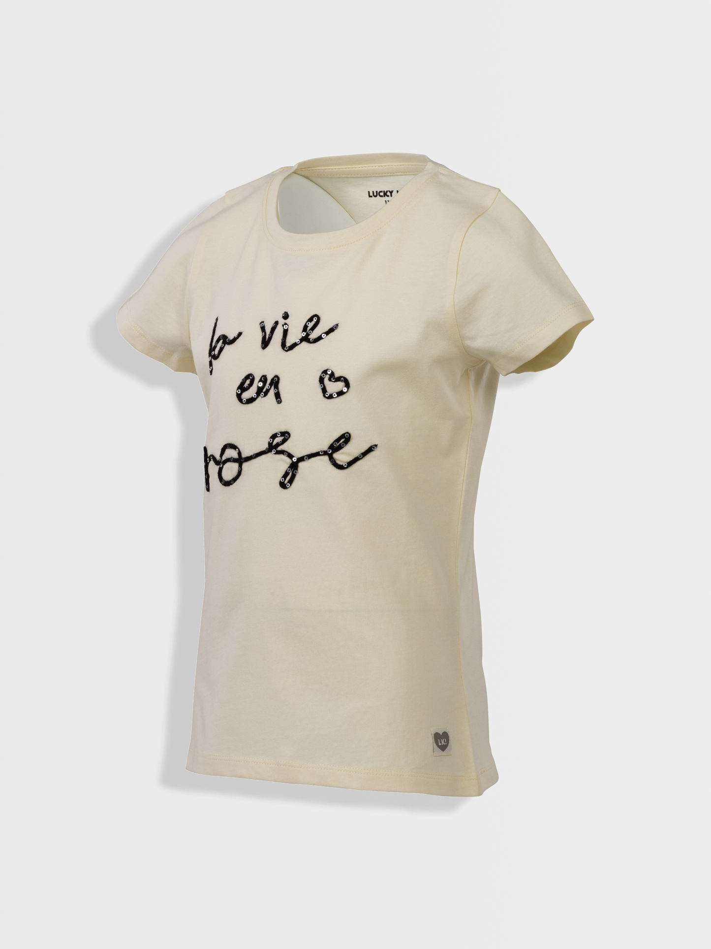 Vie en rose Vanilla | Rövid ujjú póló lányoknak