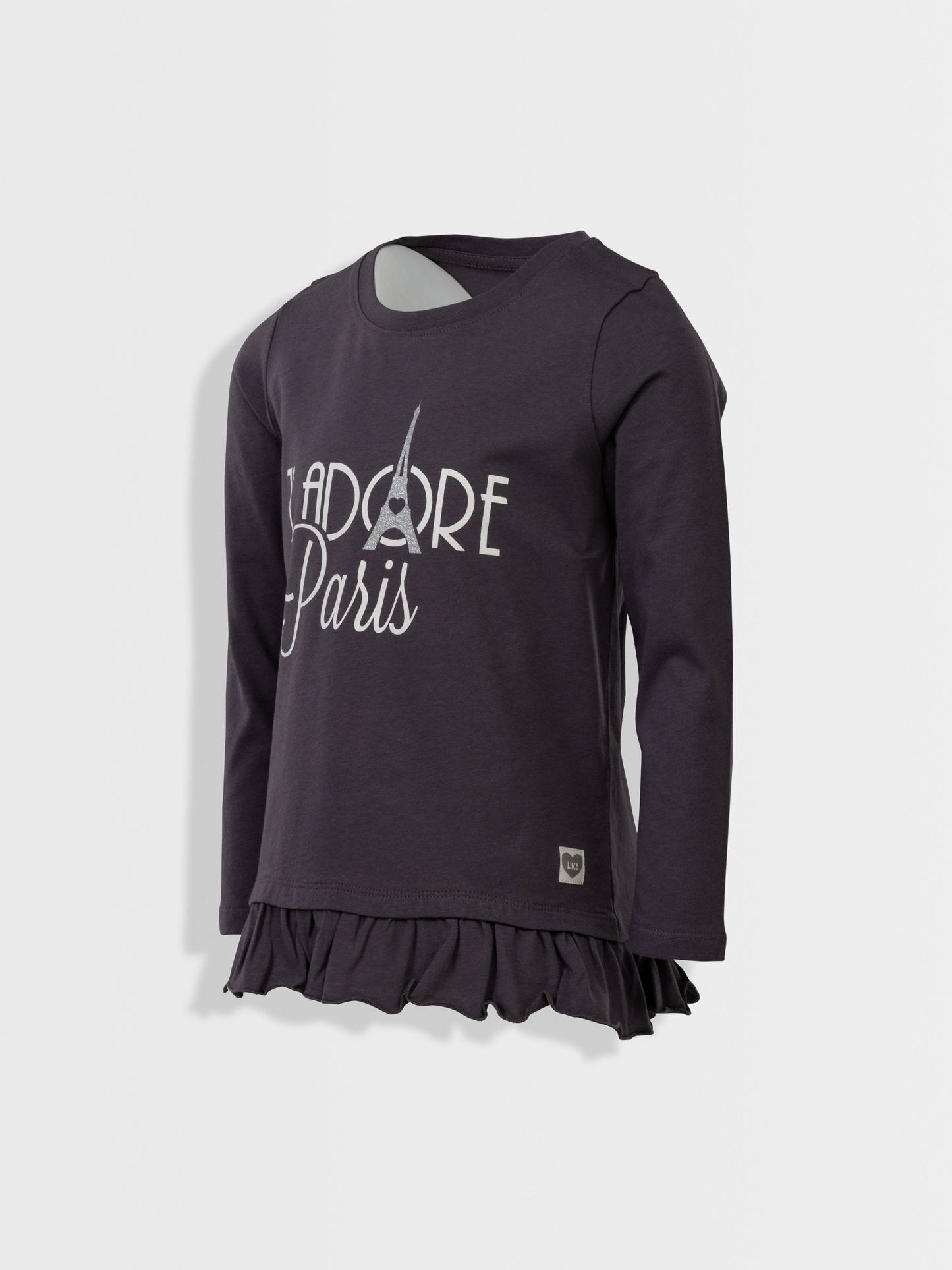 J’adore Paris Grey | Hosszú ujjú póló lányoknak