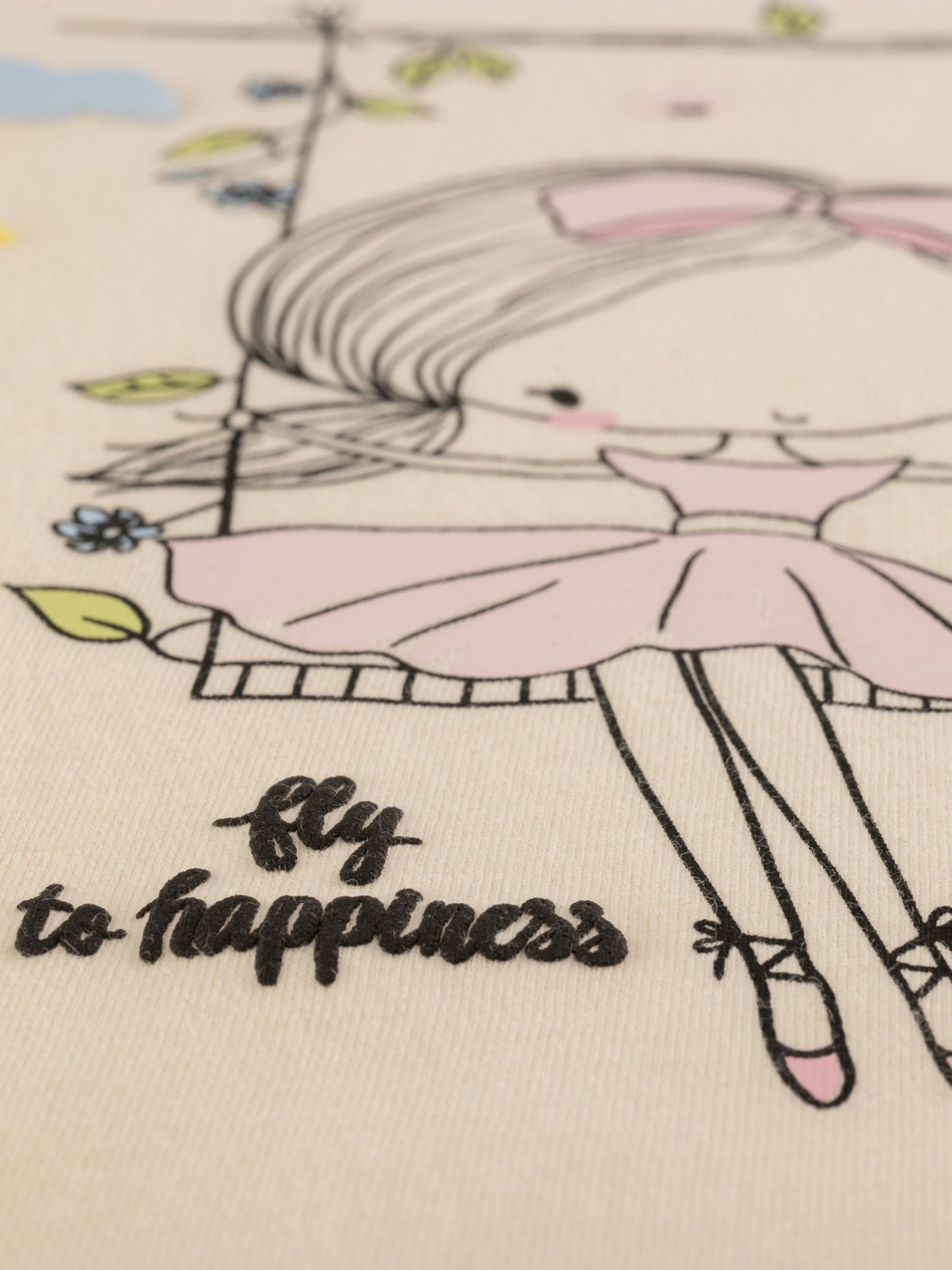 Fly to Happiness | Hosszú ujjú tunika lányoknak