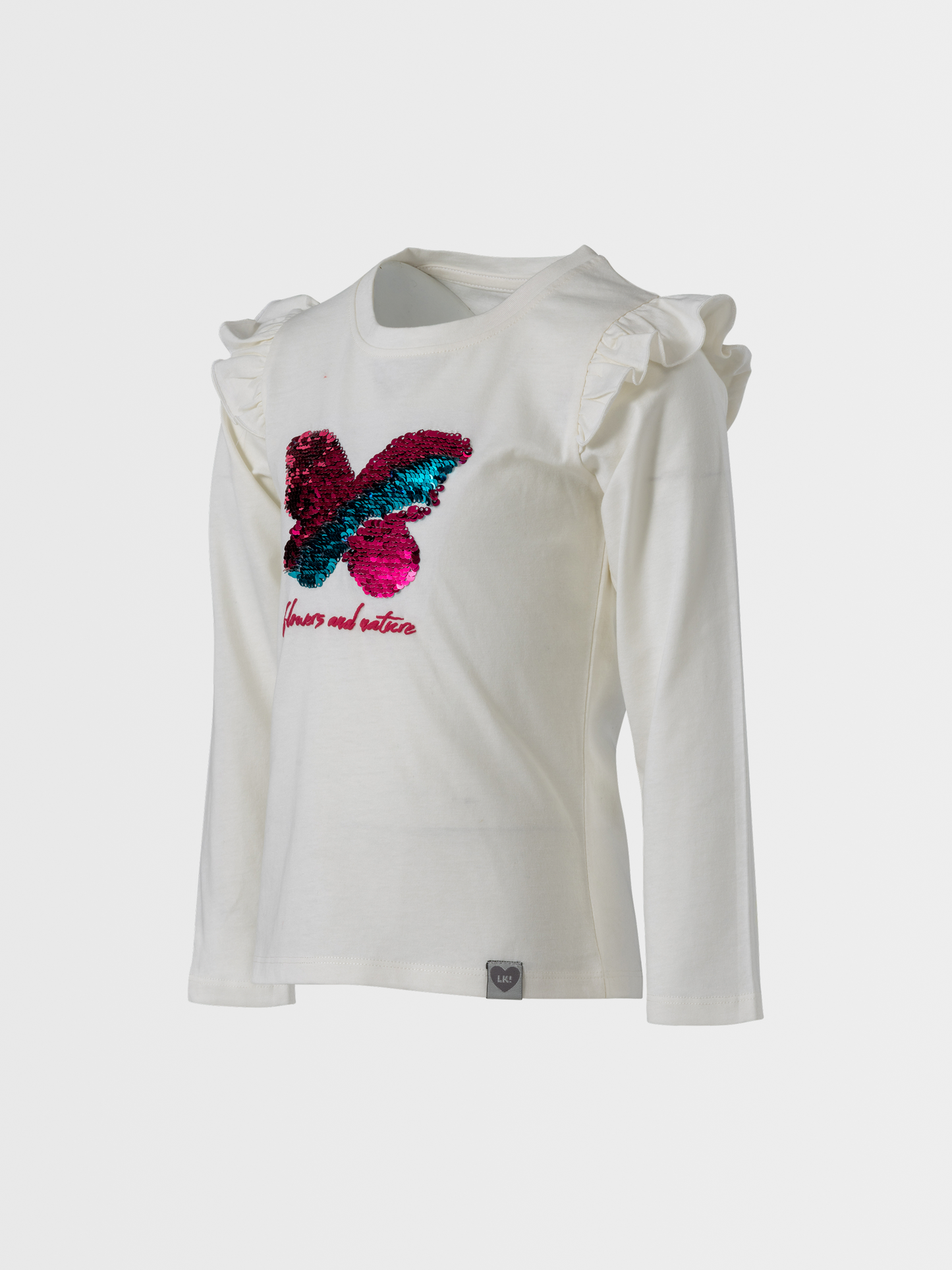 Colorful Butterfly | Hosszú ujjú póló lányoknak