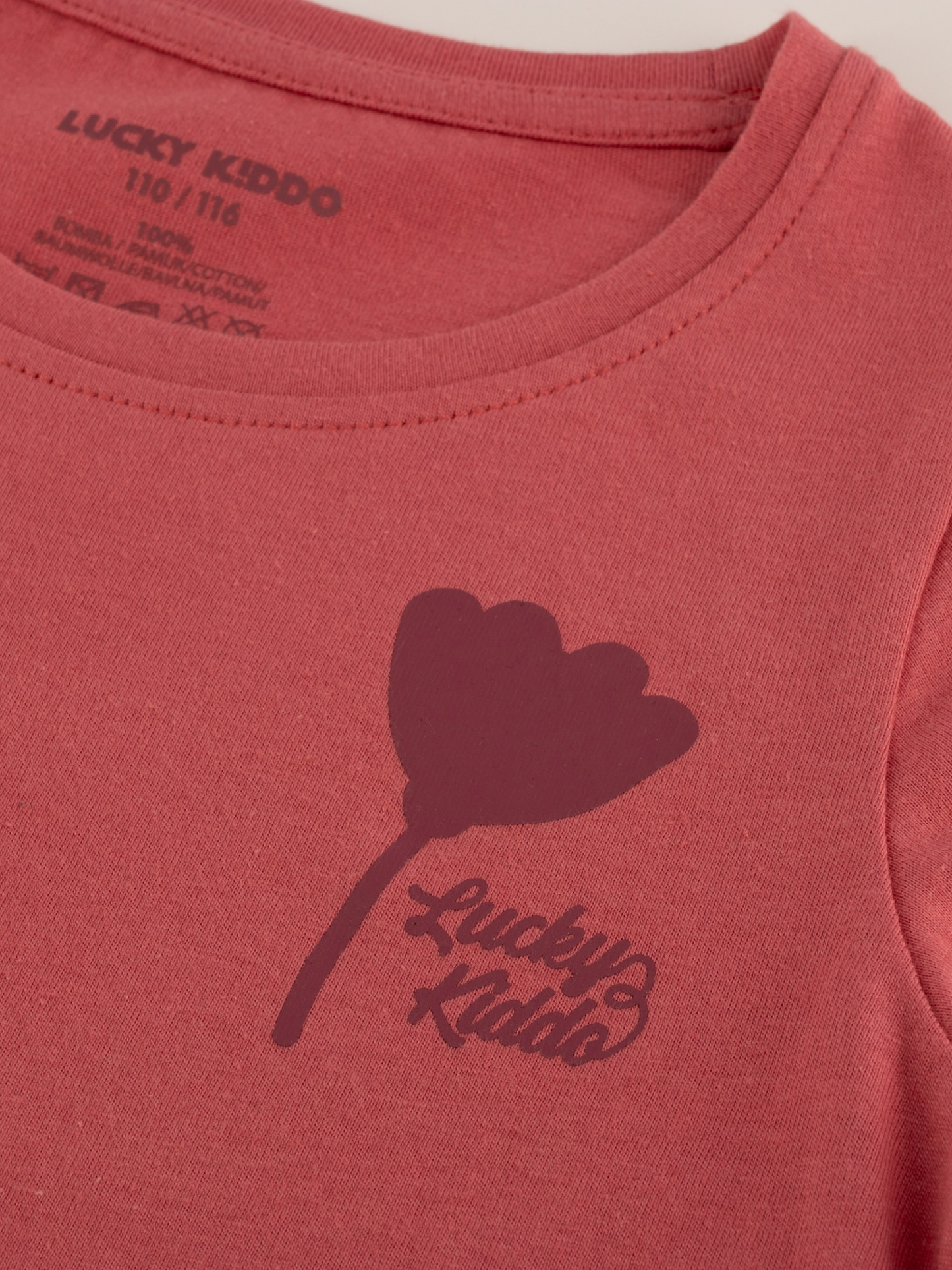Rose Pink | Hosszú ujjú póló lányoknak