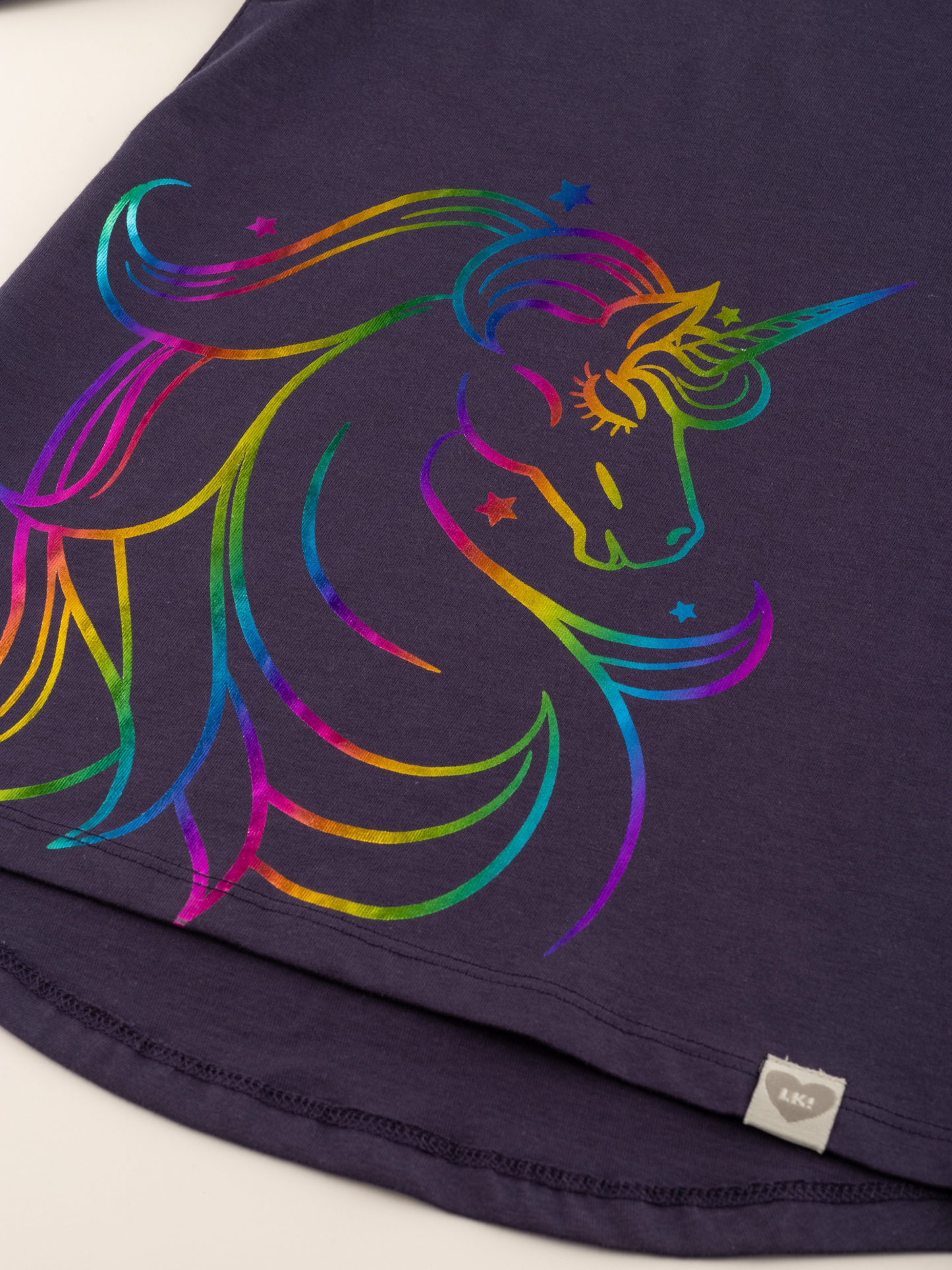 Rainbow Unicorn | Hosszú ujjú tunika lányoknak