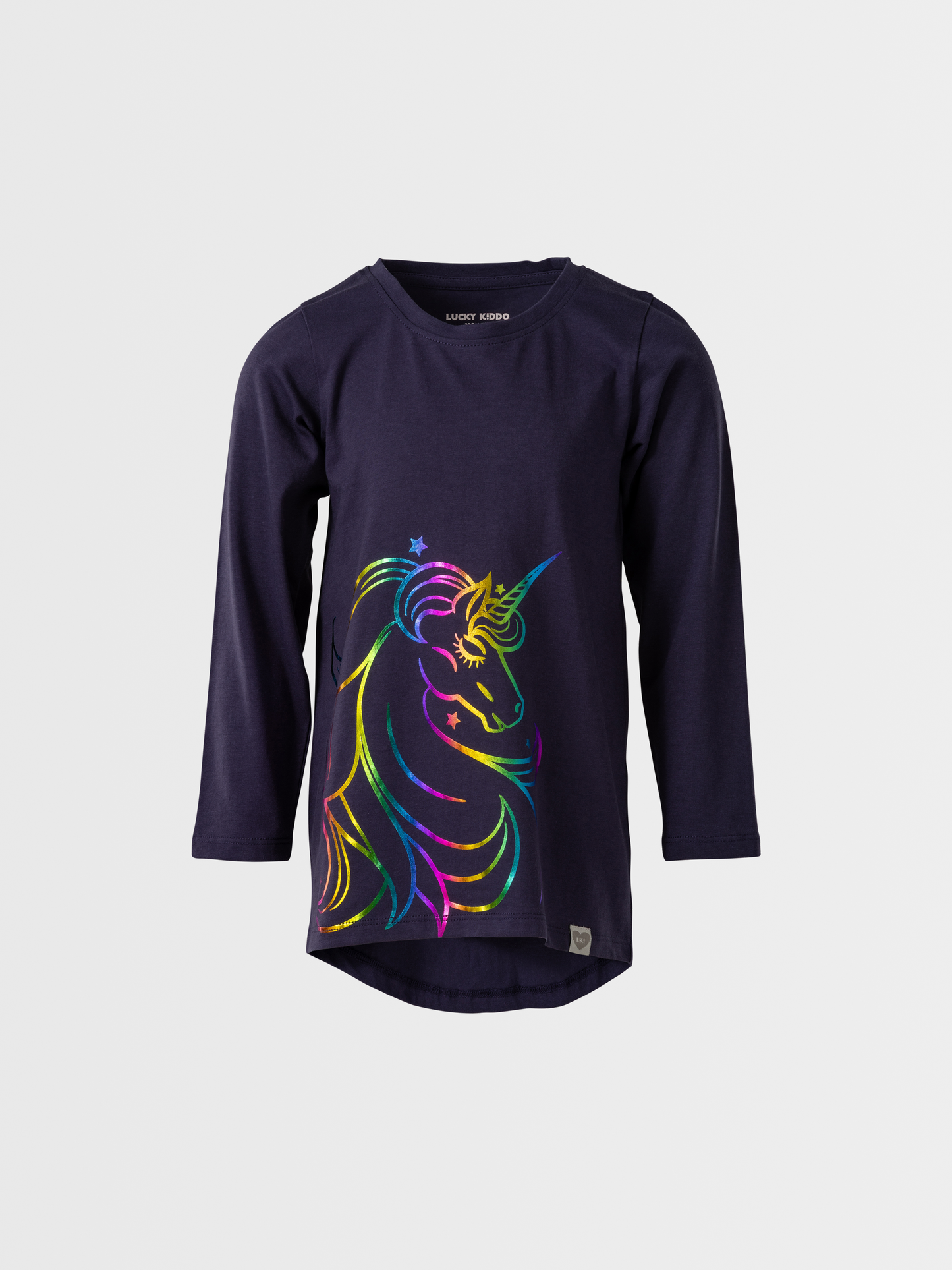 Rainbow Unicorn | Hosszú ujjú tunika lányoknak
