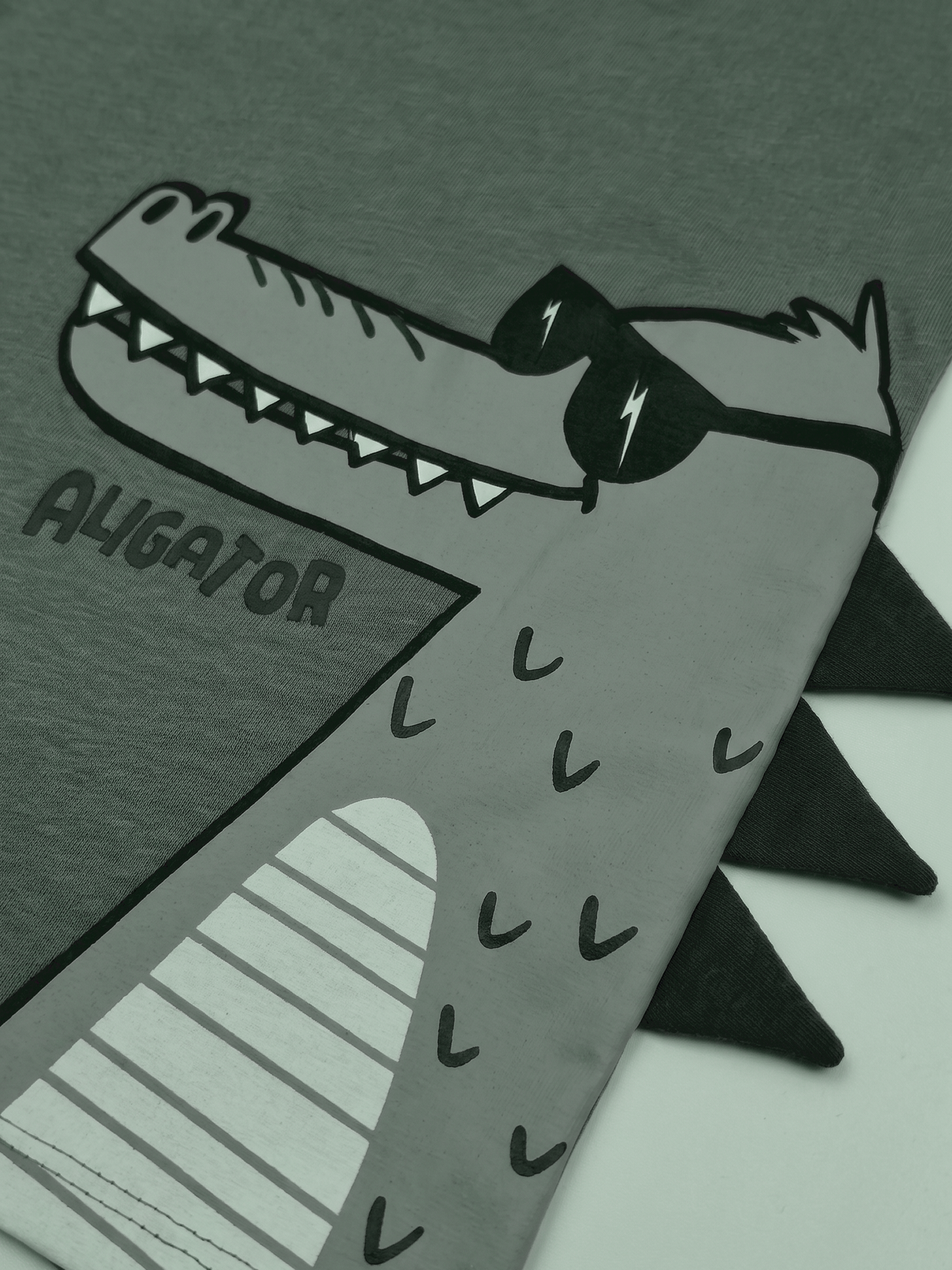 Sage Alligator | Póló fiúknak - laza szabás
