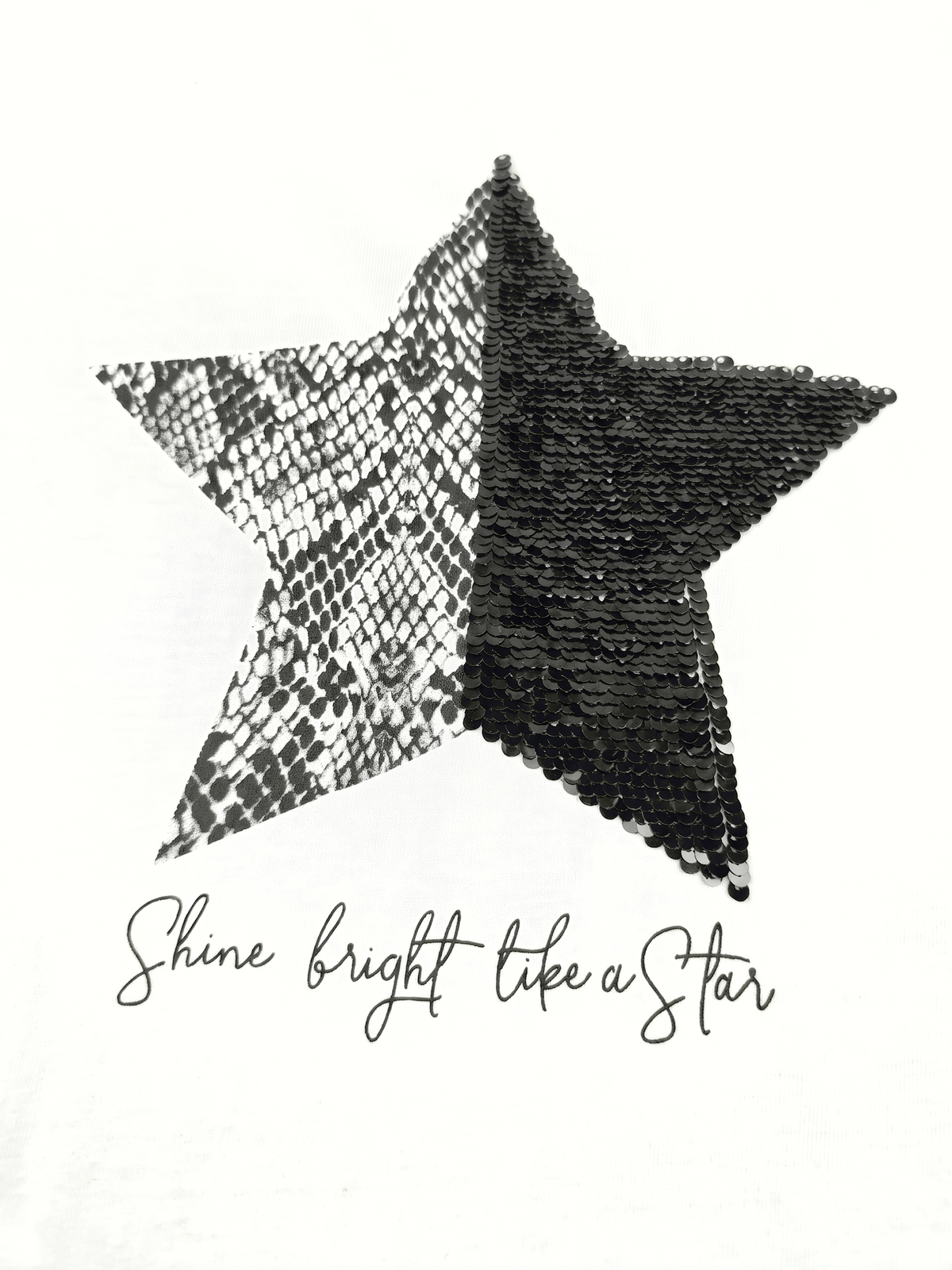 Shine Star | Hosszú ujjú póló lányoknak - klasszikus szabás