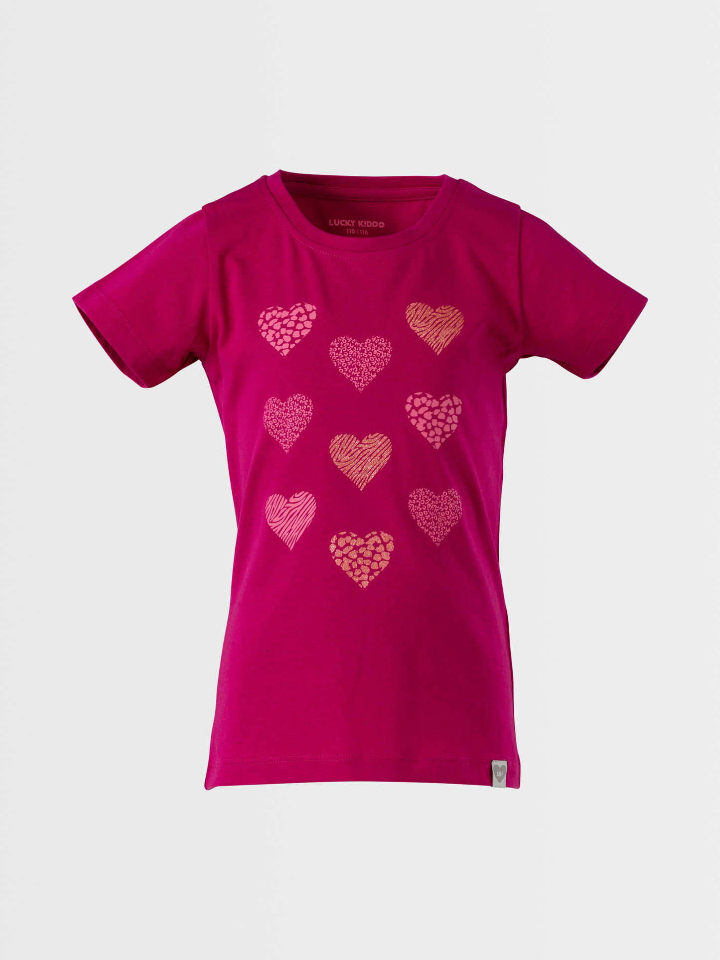Sparkling Hearts | Rövid ujjú póló lányoknak