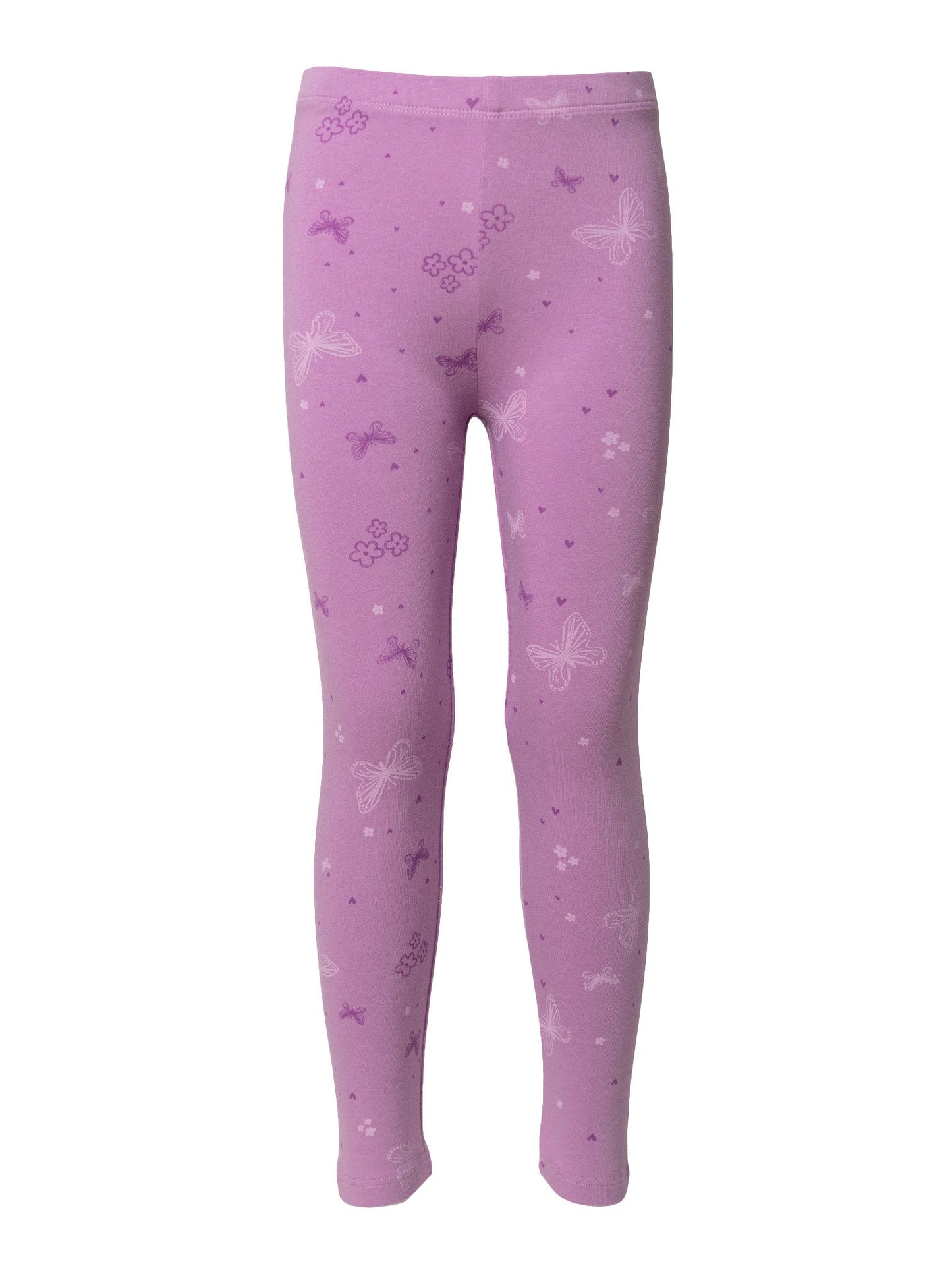 Lány Leggings Violet Butterfly