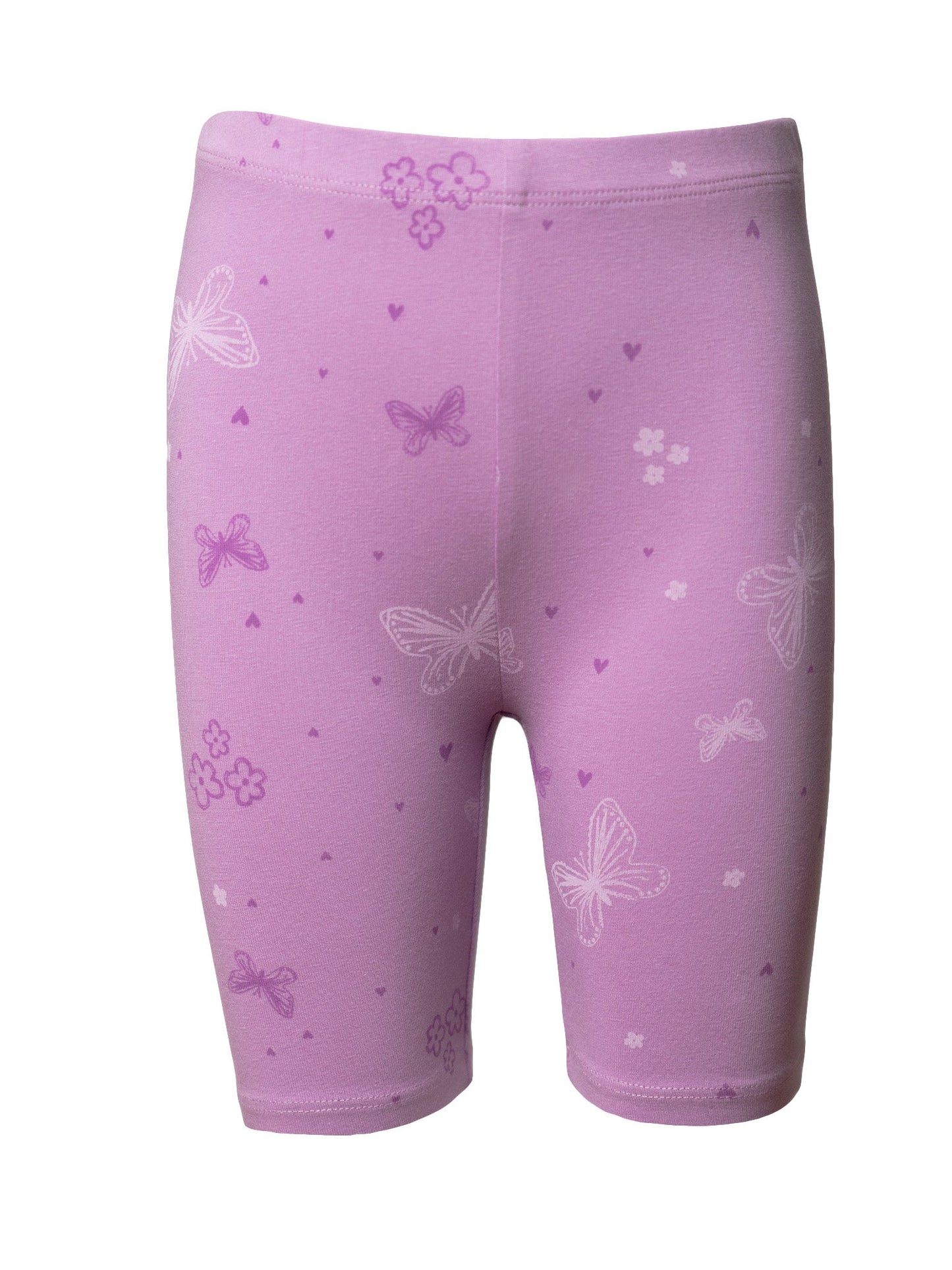 Lány rövid leggings Violet Butterfly