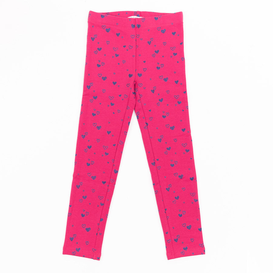 Lány Téli Leggings Hearts