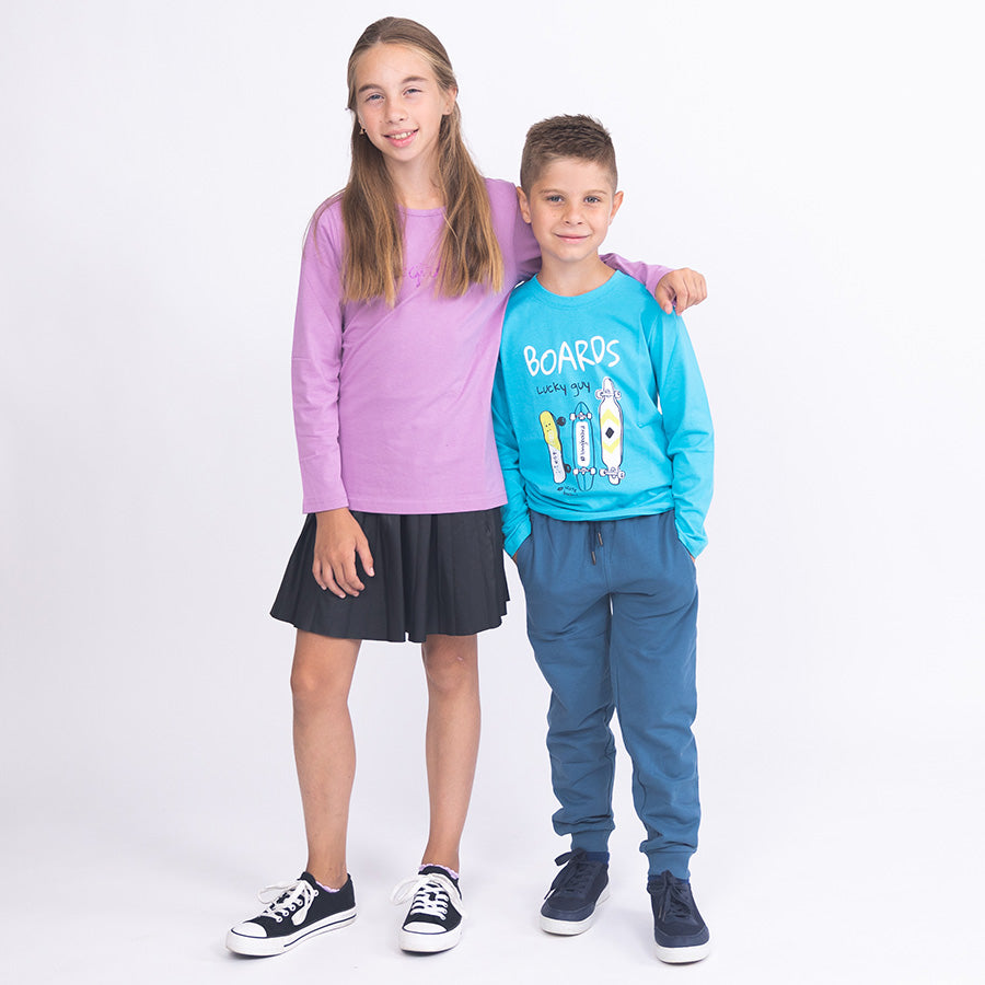 Fiú hosszú ujjú póló Boards