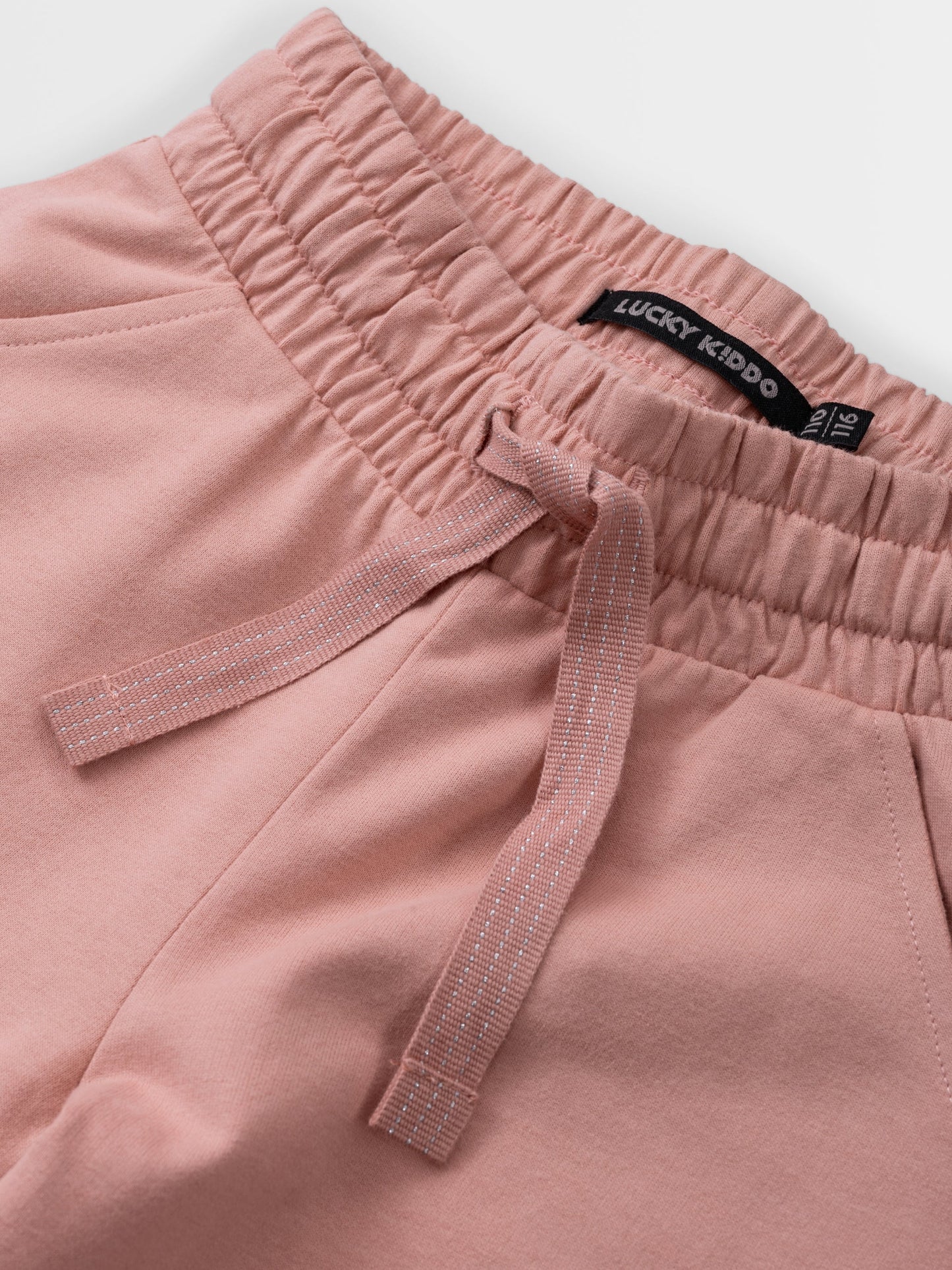 Lány jogger nadrágok Peach