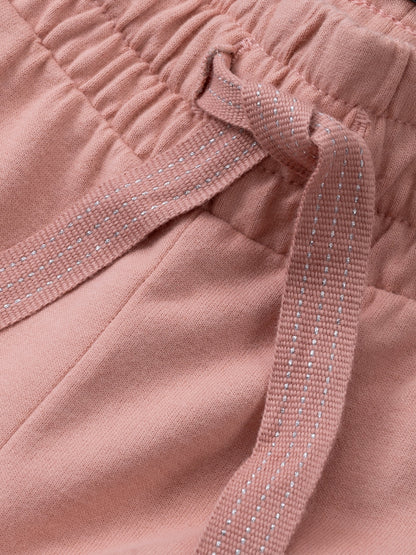 Lány jogger nadrágok Peach