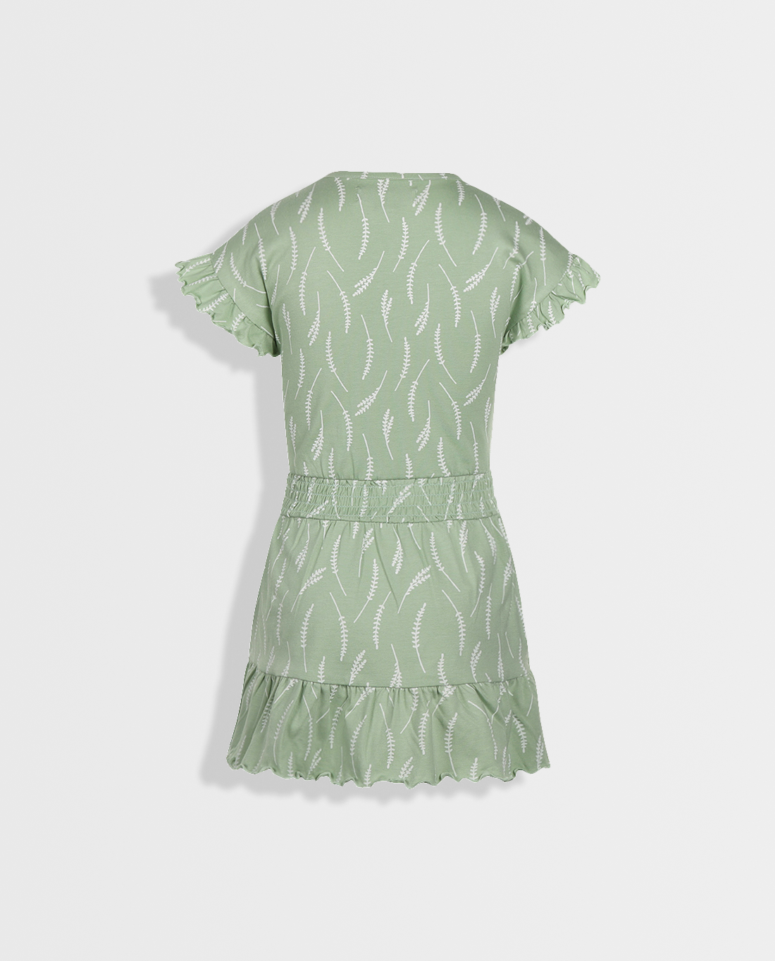 Celadon Green | Rövid ujjú ruha lányoknak