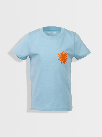 Sunny Blue |Rövid ujjú póló fiúknak
