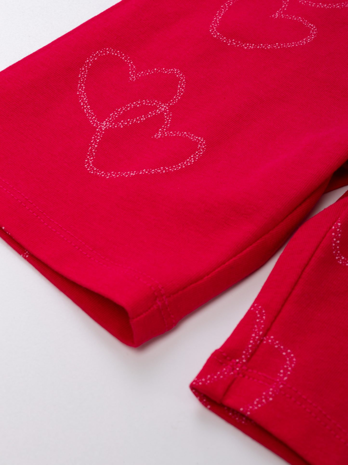 Magenta Hearts | Lány rövid leggings