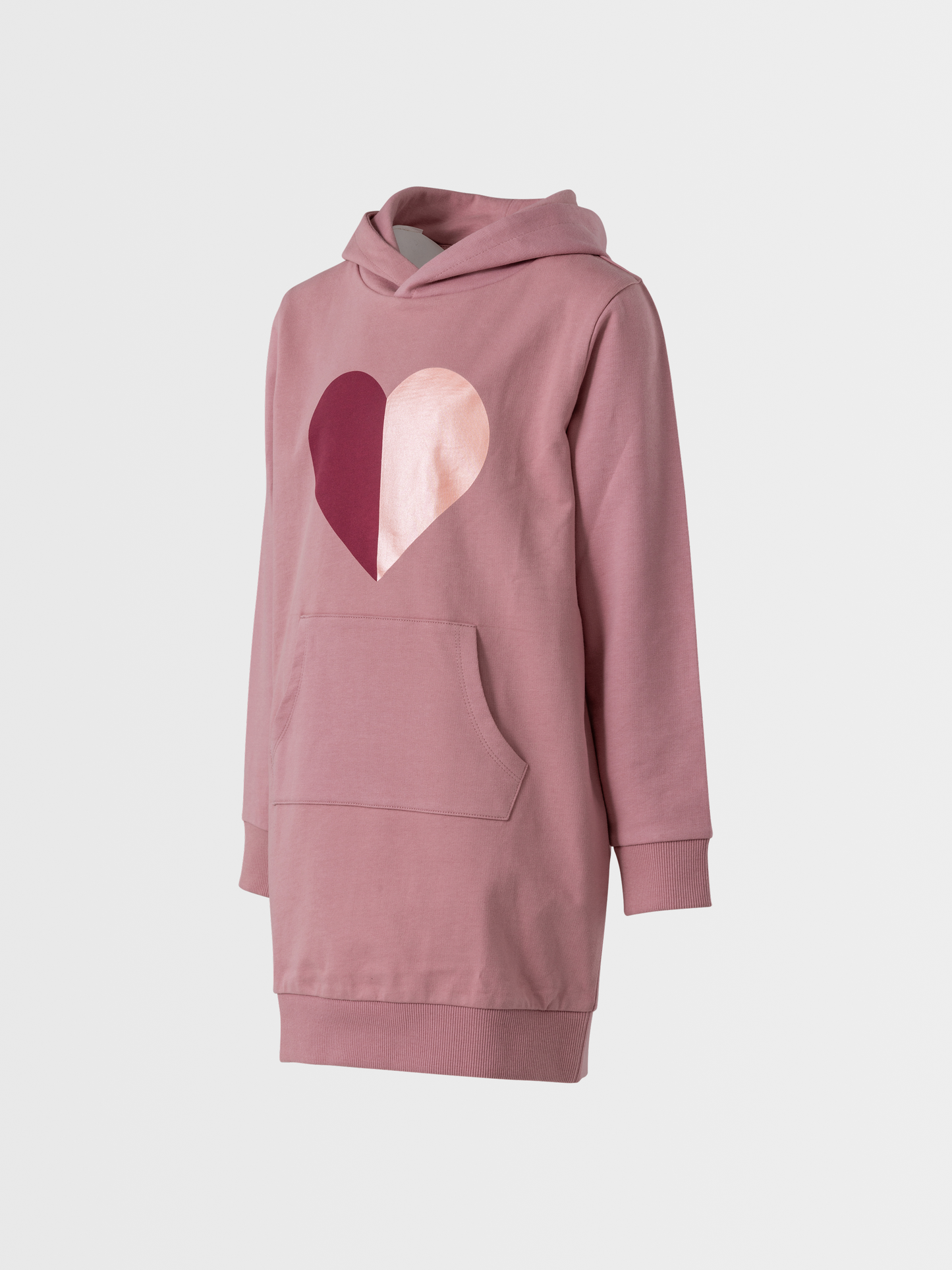 Dusty Violet | Lányka hosszú hoodie