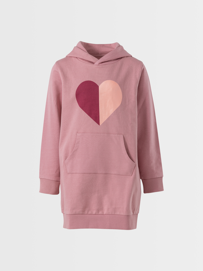 Dusty Violet | Lányka hosszú hoodie