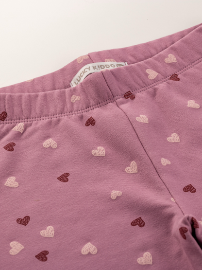 Dusty Violet | Lányka leggings