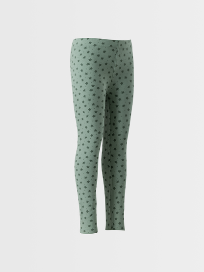 Greenish Stars | Lányka leggings