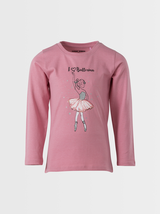 Ballerina | Hosszú ujjú póló lányoknak