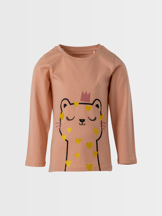 Princess Cat | Hosszú ujjú póló lányoknak