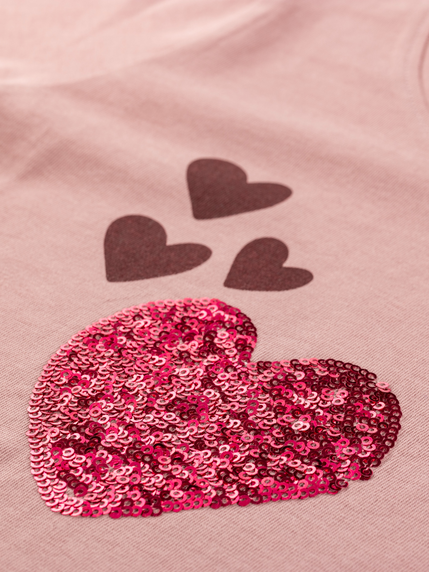 Shiny Hearts | Hosszú ujjú tunika lányoknak
