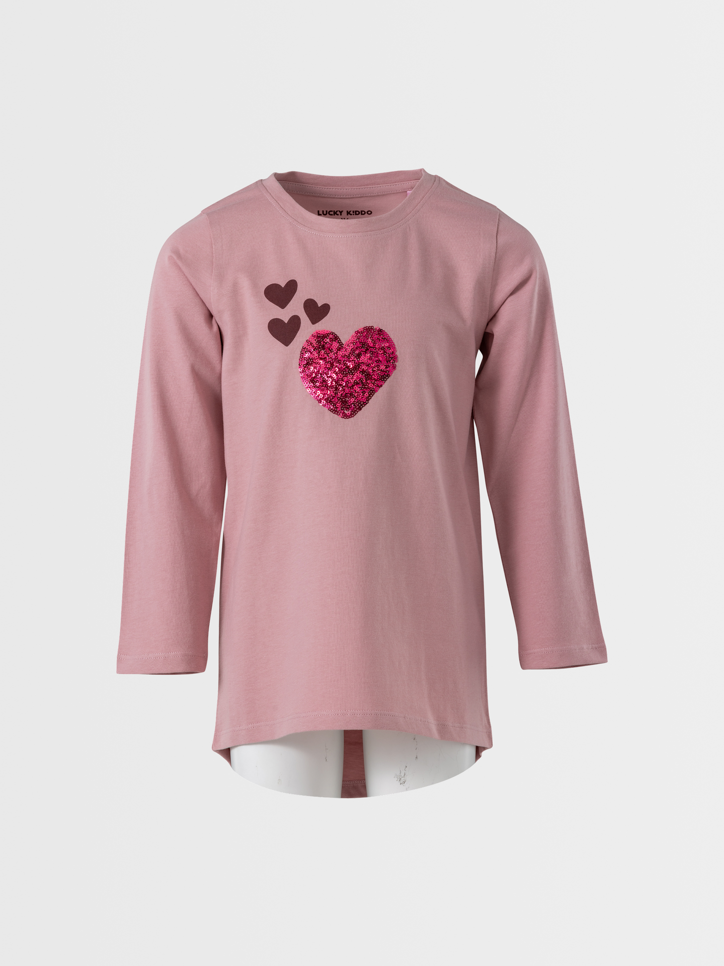 Shiny Hearts | Hosszú ujjú tunika lányoknak