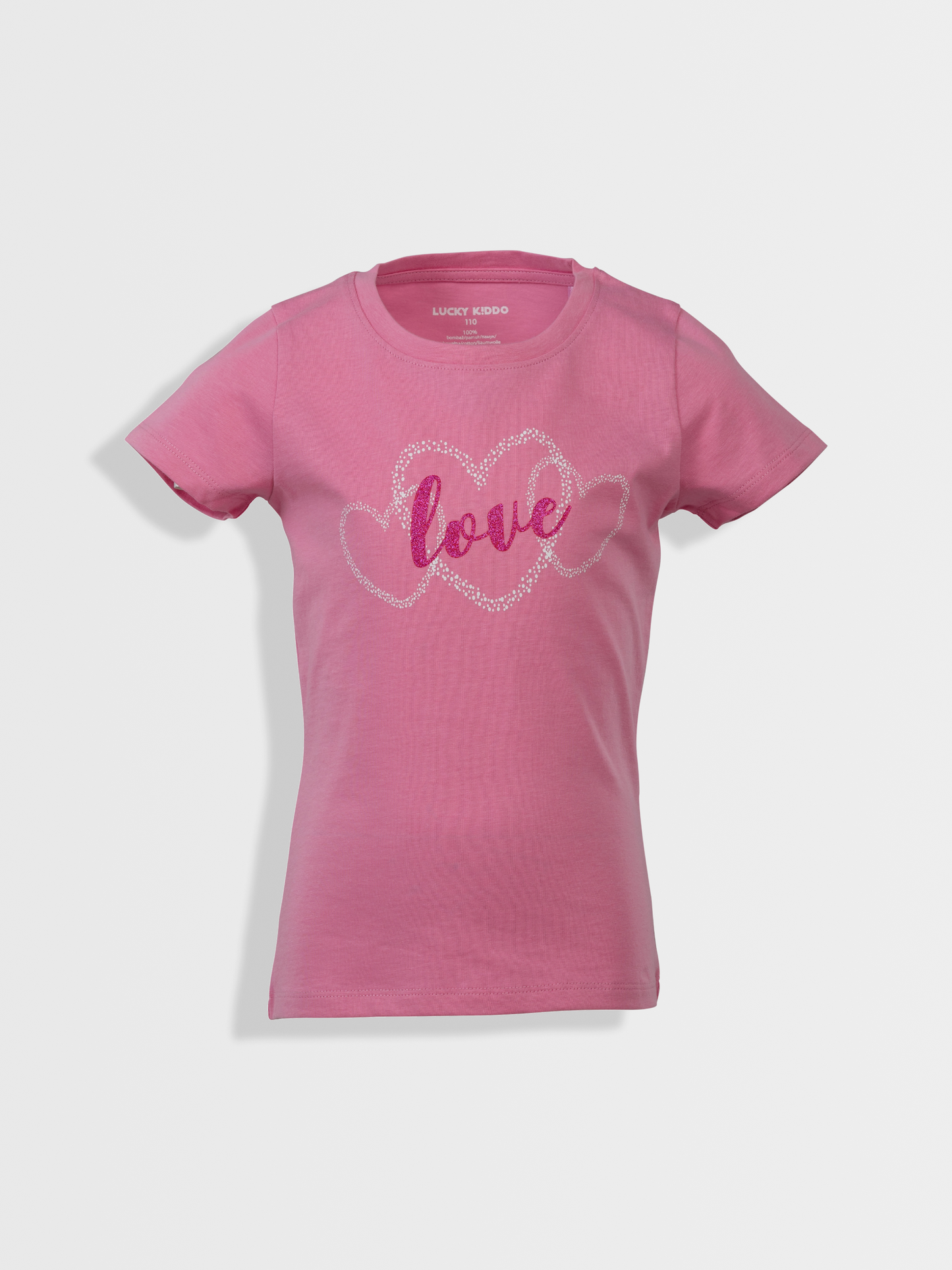 Pink Love | Rövid ujjú póló lányoknak