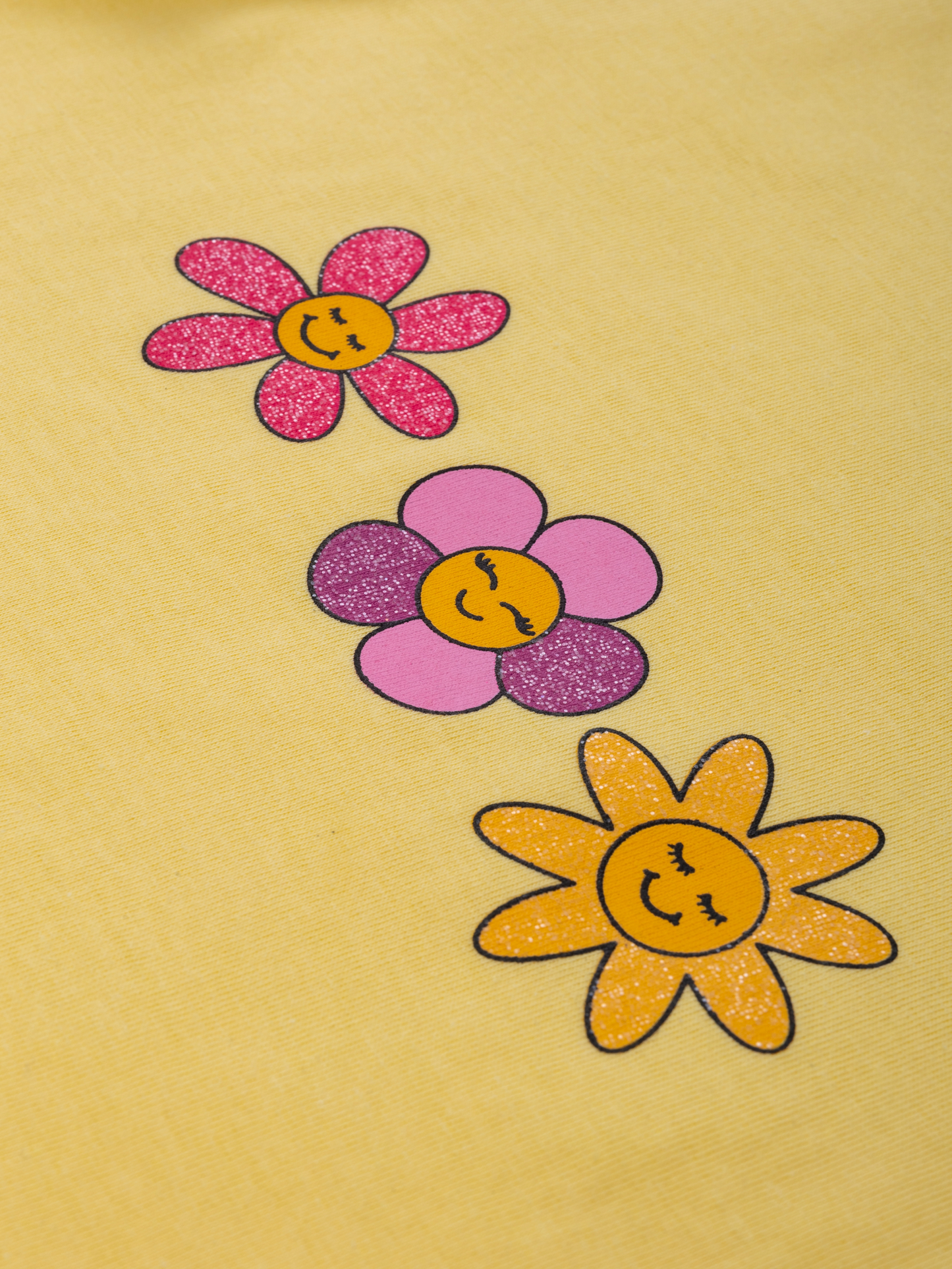 Yellow Flowers | Rövid ujjú póló lányoknak