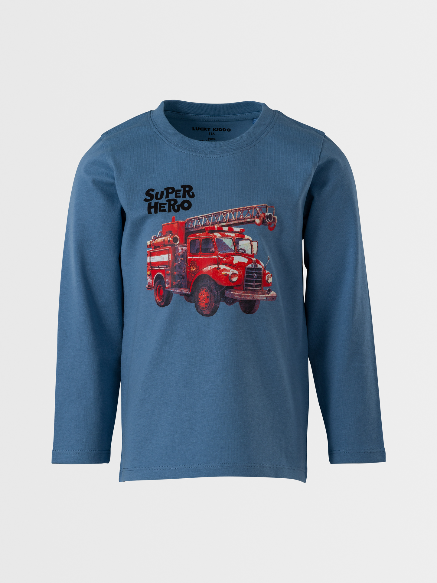 Fire Truck | Hosszú ujjú póló fiúknak