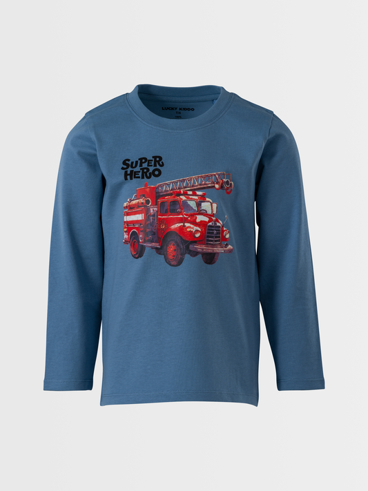 Fire Truck | Hosszú ujjú póló fiúknak
