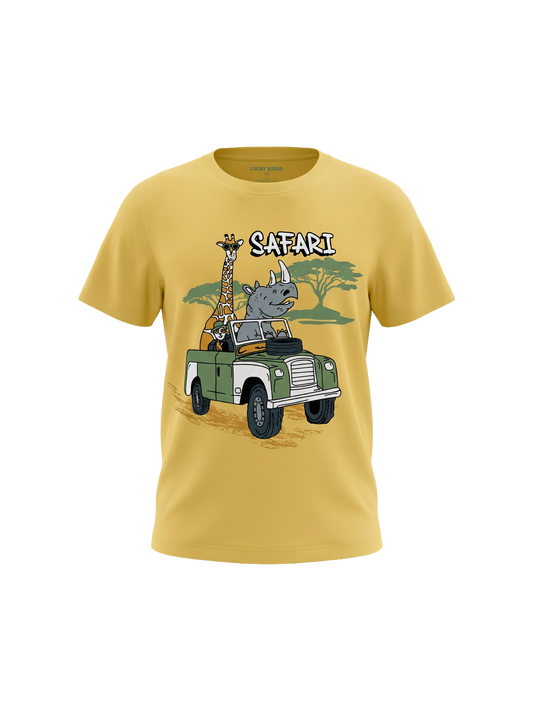 Safari Wild Tour | Rövid ujjú póló fiúknak
