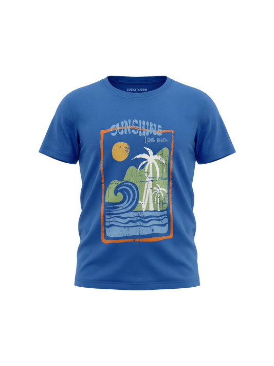 Summer Wave Paradise | Rövid ujjú póló fiúknak