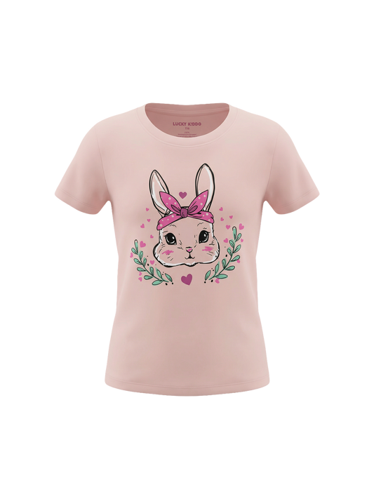 Fluffy Friend | Rövid ujjú póló lányoknak