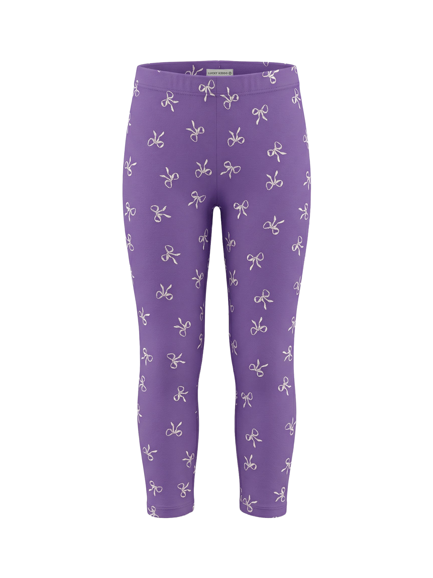Purple Bow Magic | Lány leggings