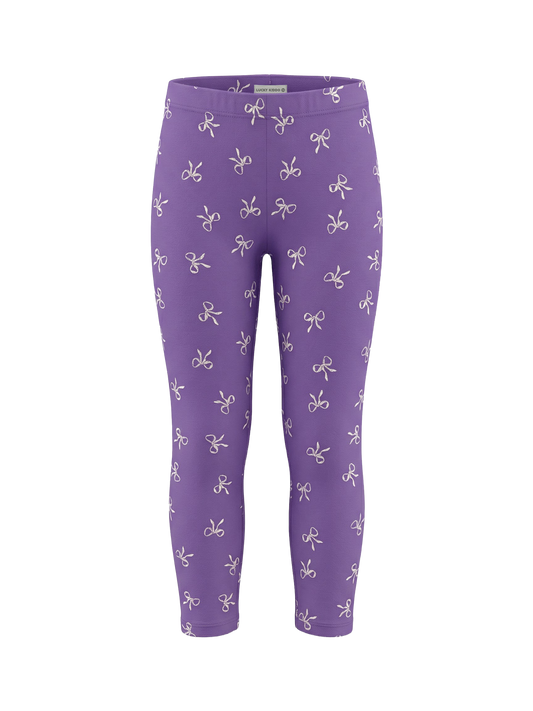 Purple Bow Magic | Lány leggings