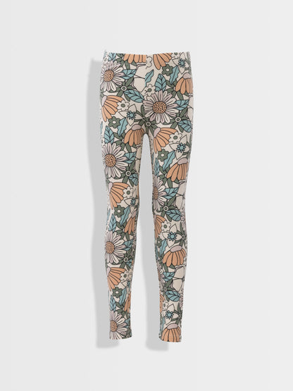 Lány leggings Flowers