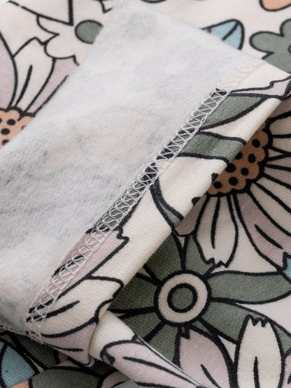 Lány leggings Flowers