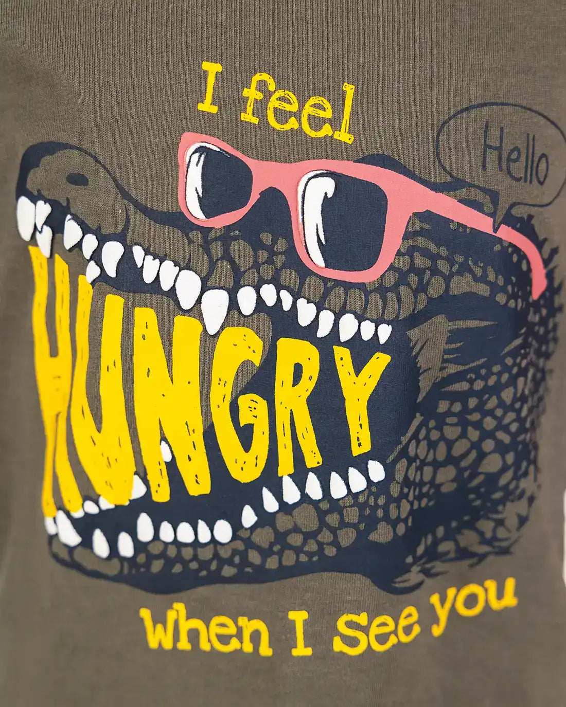 Fiú kapucnis póló Hungry