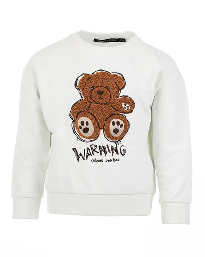 Fiú pulóver Bear Warning
