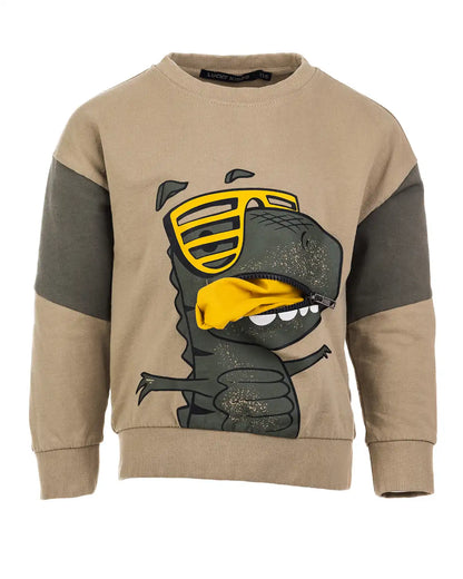 Fiú pulóver Cool Dino
