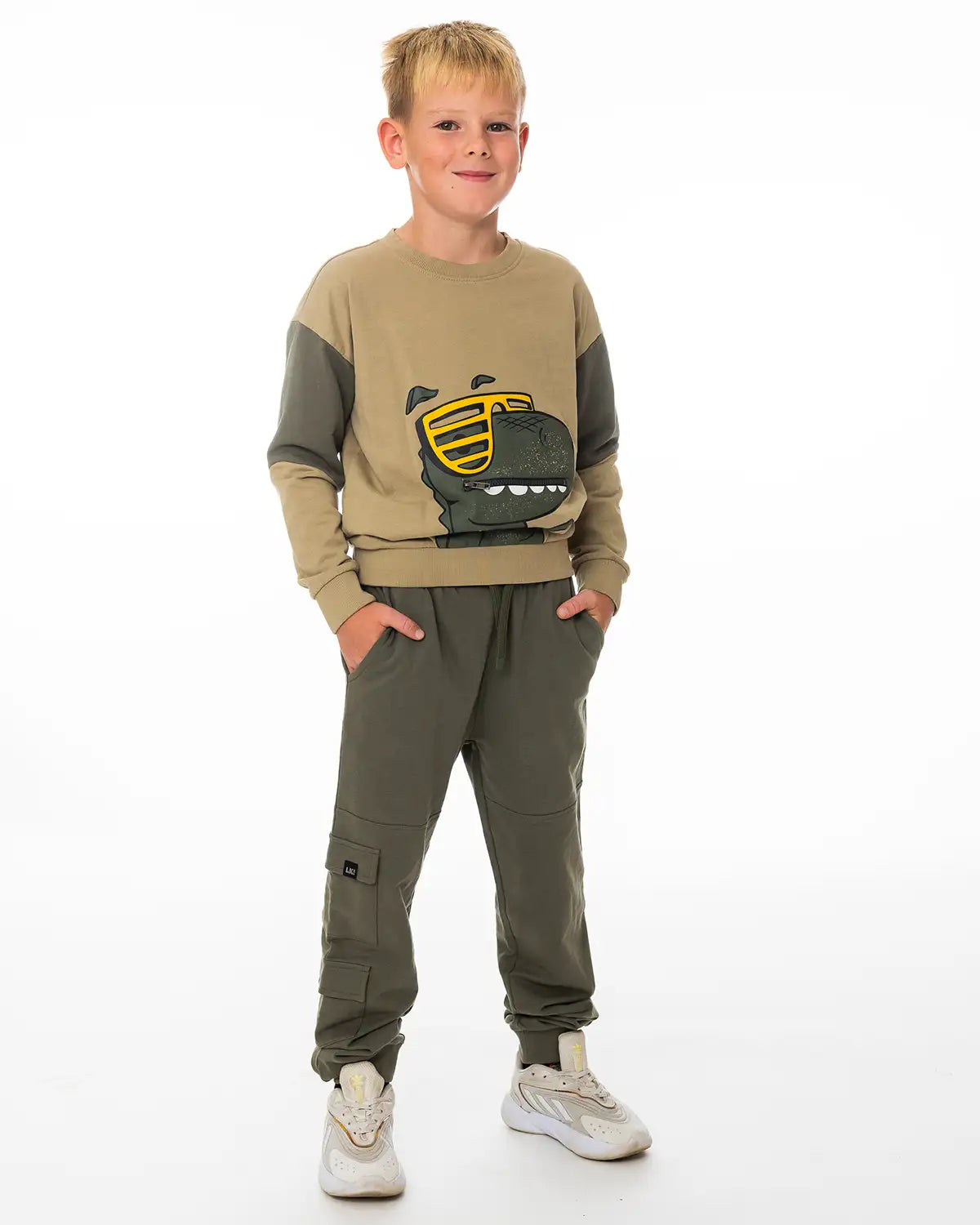 Fiú pulóver Cool Dino