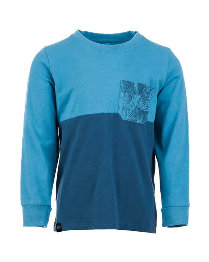 Fiú  Hosszú ujjú  póló Pocket Blue