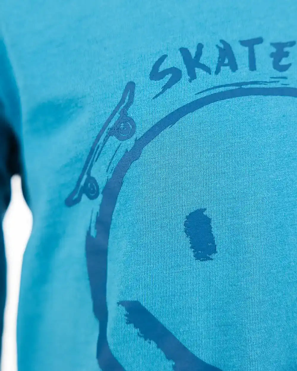 Fiú Hosszú ujjú  póló  Skateboarding