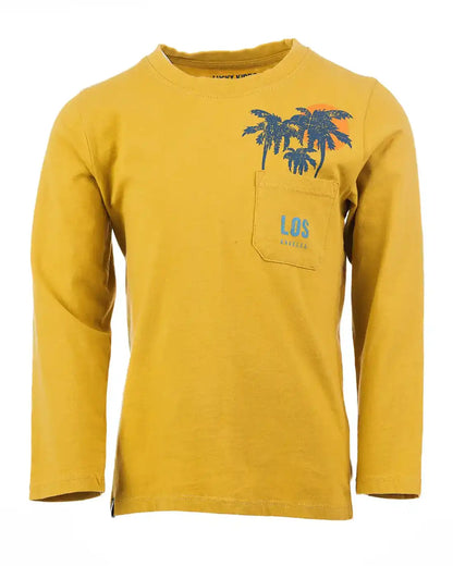 Fiú Hosszú ujjú  póló Yellow Palm