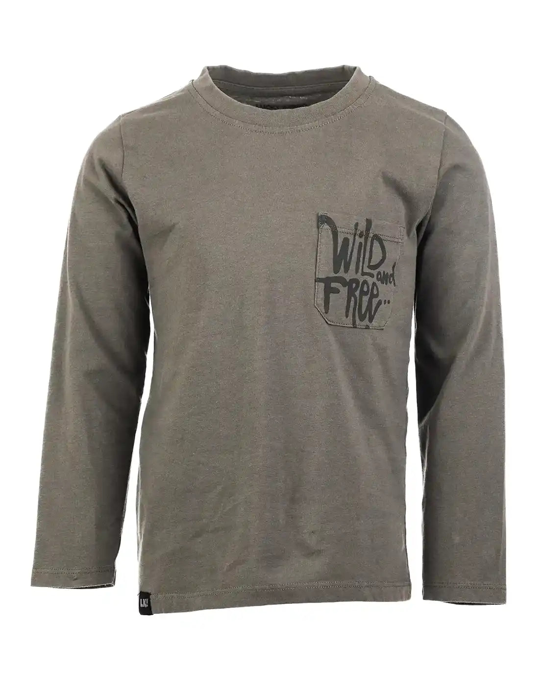 Fiú póló Pocket Olive